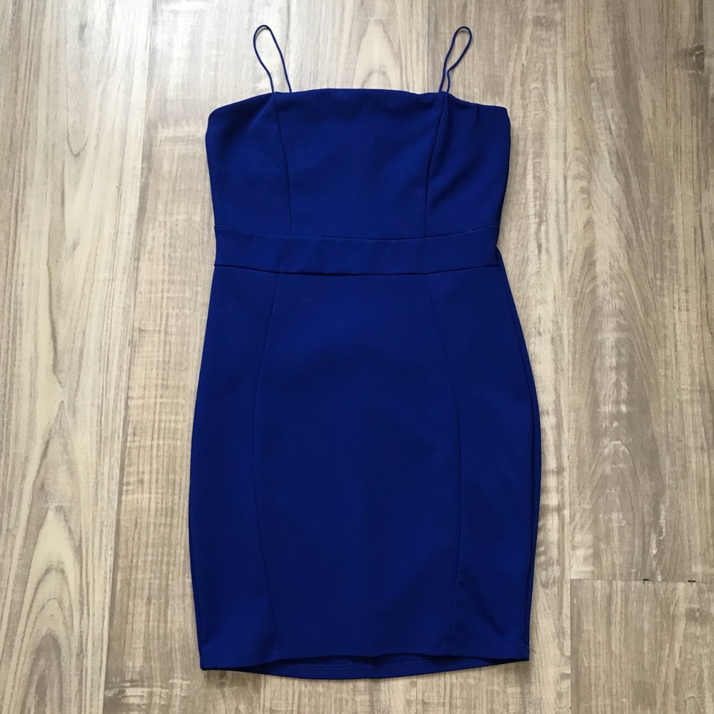Blue Windsor mini dress (open to offers)